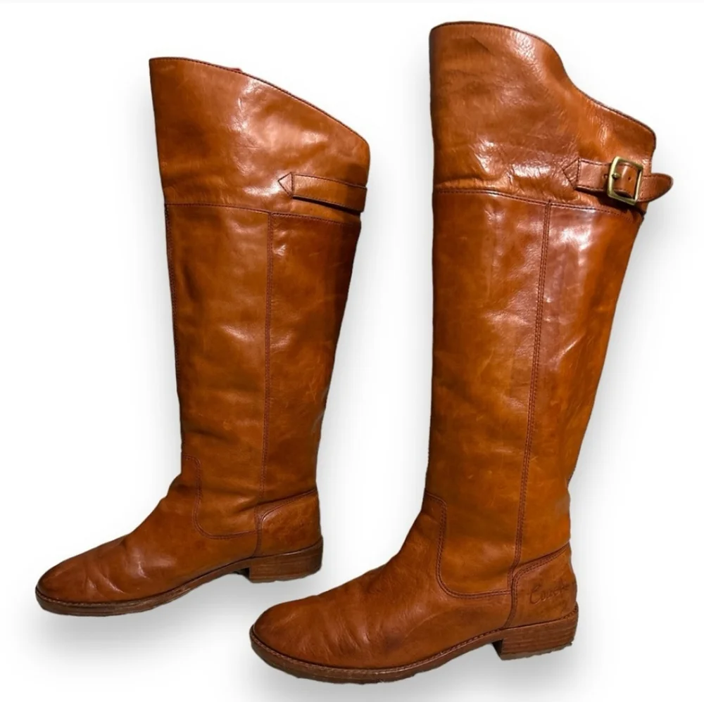 Coach cognac leather